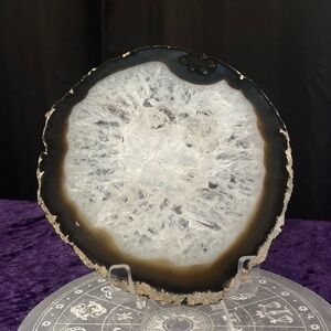 Agate Slice 🟤🌿🟤